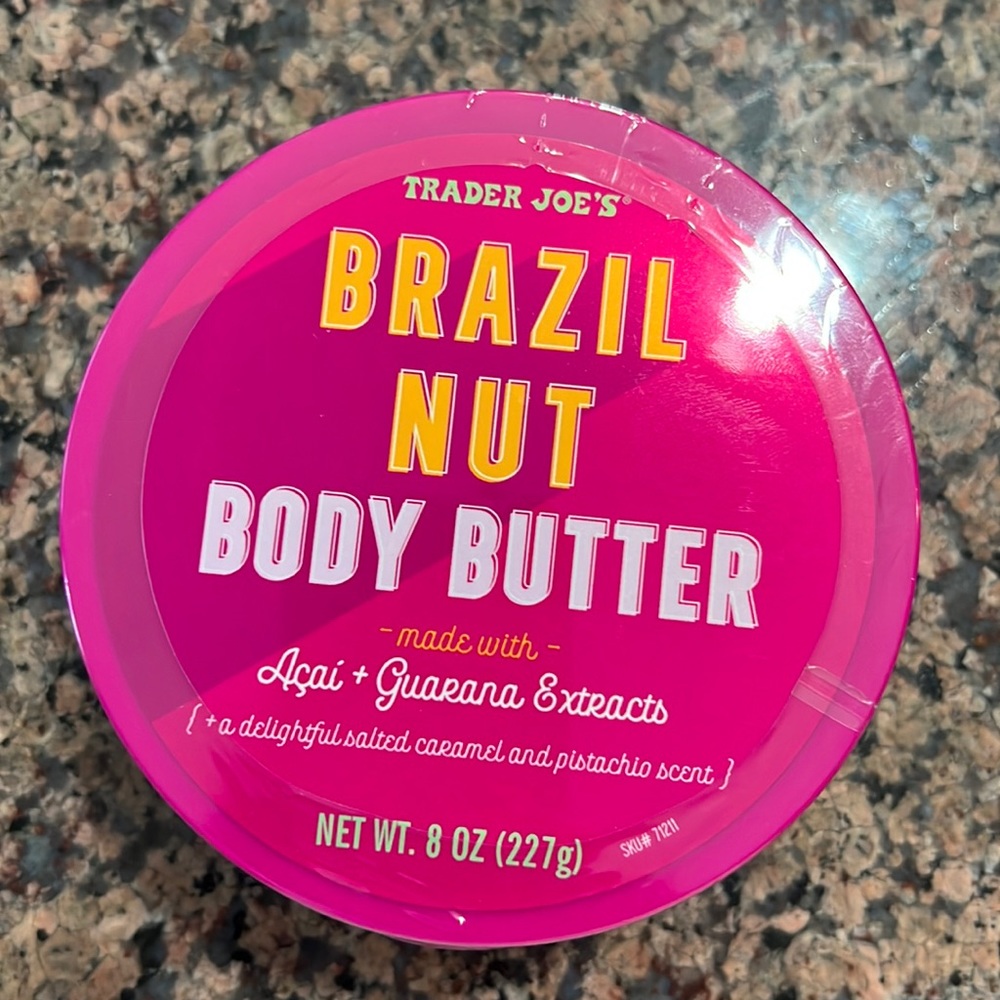 Brazil nut body butter